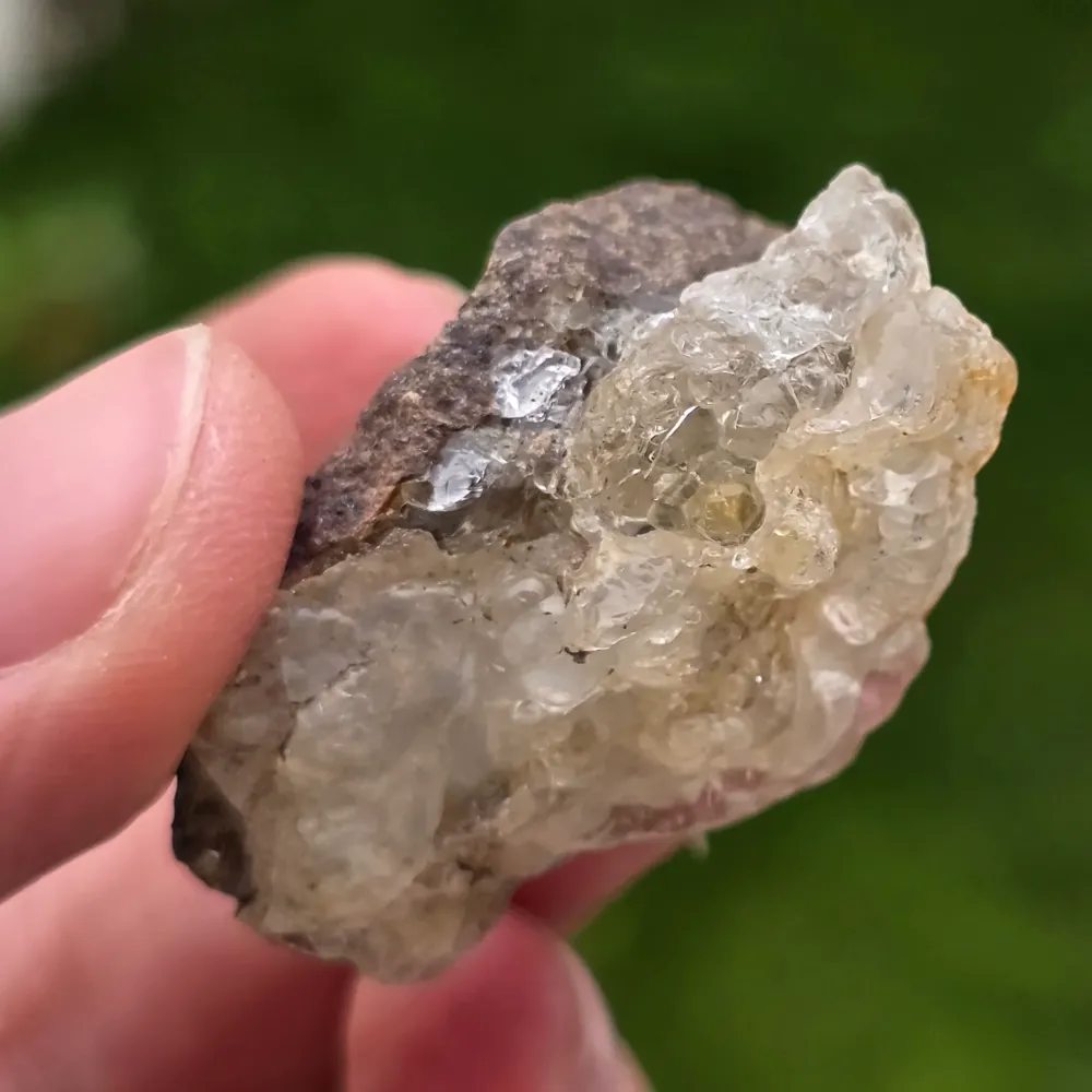 Хиалит опал (Hyalite Opal) от Мексико – естествен минерален образец | Модел 12
