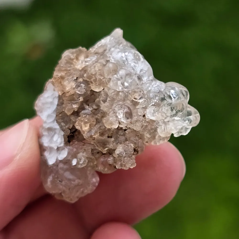 Хиалит опал (Hyalite Opal) от Мексико – естествен минерален образец | Модел 10