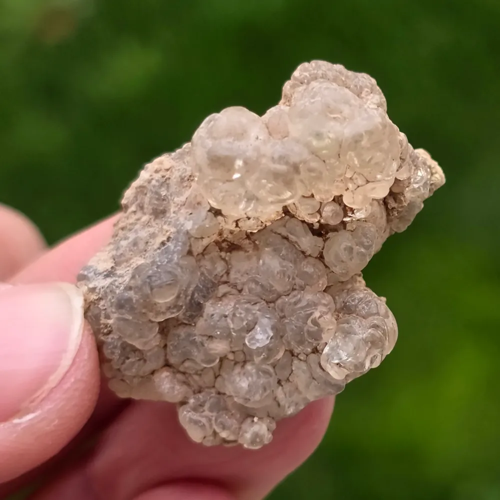 Хиалит опал (Hyalite Opal) от Мексико – естествен минерален образец | Модел 9