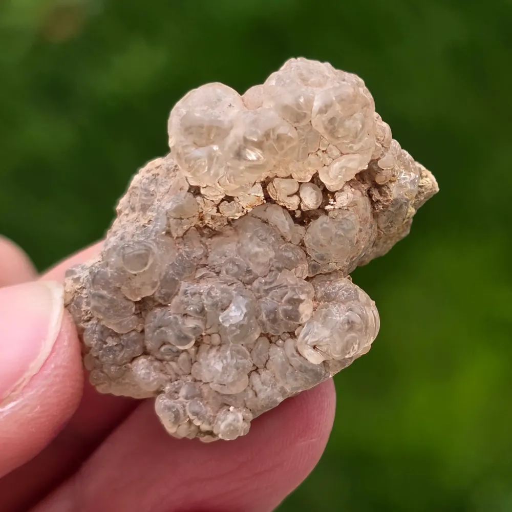 Хиалит опал (Hyalite Opal) от Мексико – естествен минерален образец | Модел 9