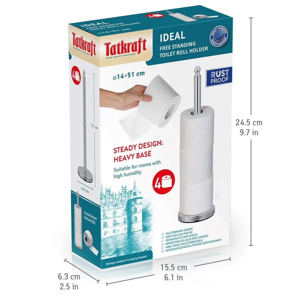 Свободностоящ Държач за Тоалетна Хартия Ideal