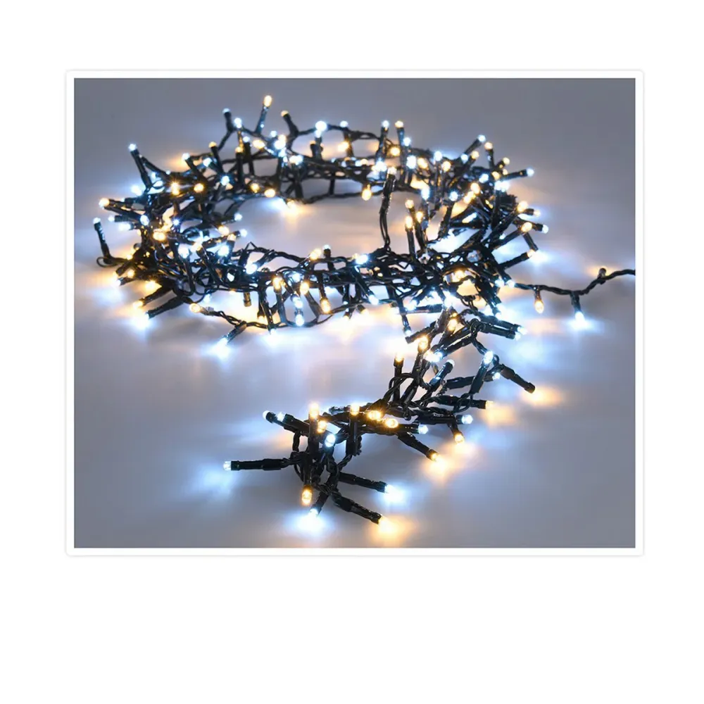Гирлянда от LED Светлини Бял (11 m)