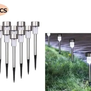 10 броя Градински соларни LED лампи