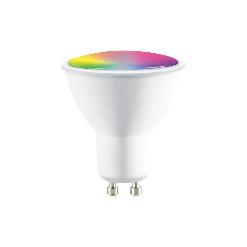 LED крушка Смарт GU10 5,5W RGB+CCT+DIM Tuya 400lm 230V RTV500003
