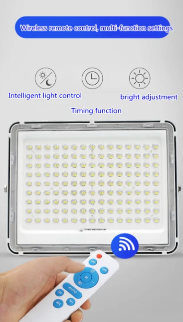 Соларен LED Прожектор Jortan 5000W с Отделен Панел