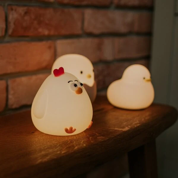 Детска нощна лампа LED RGB MARY’S Кокошка