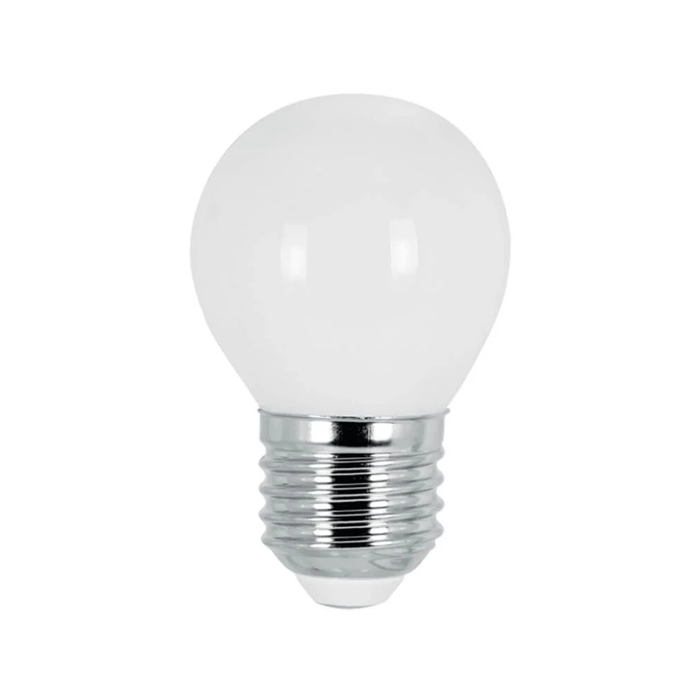 LED филамент лампа VIVALUX FLICK OPAL LED ∙ GFO45 ∙ 4W ∙ 400LM ∙ E27 ∙ 4000K