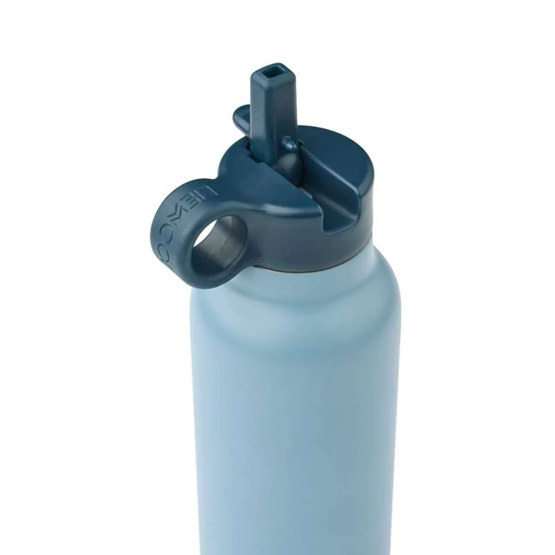 Liewood Фалк бутилка за напитки - Неръждаема стомана - 500ml - Тигър/Плажно синьо