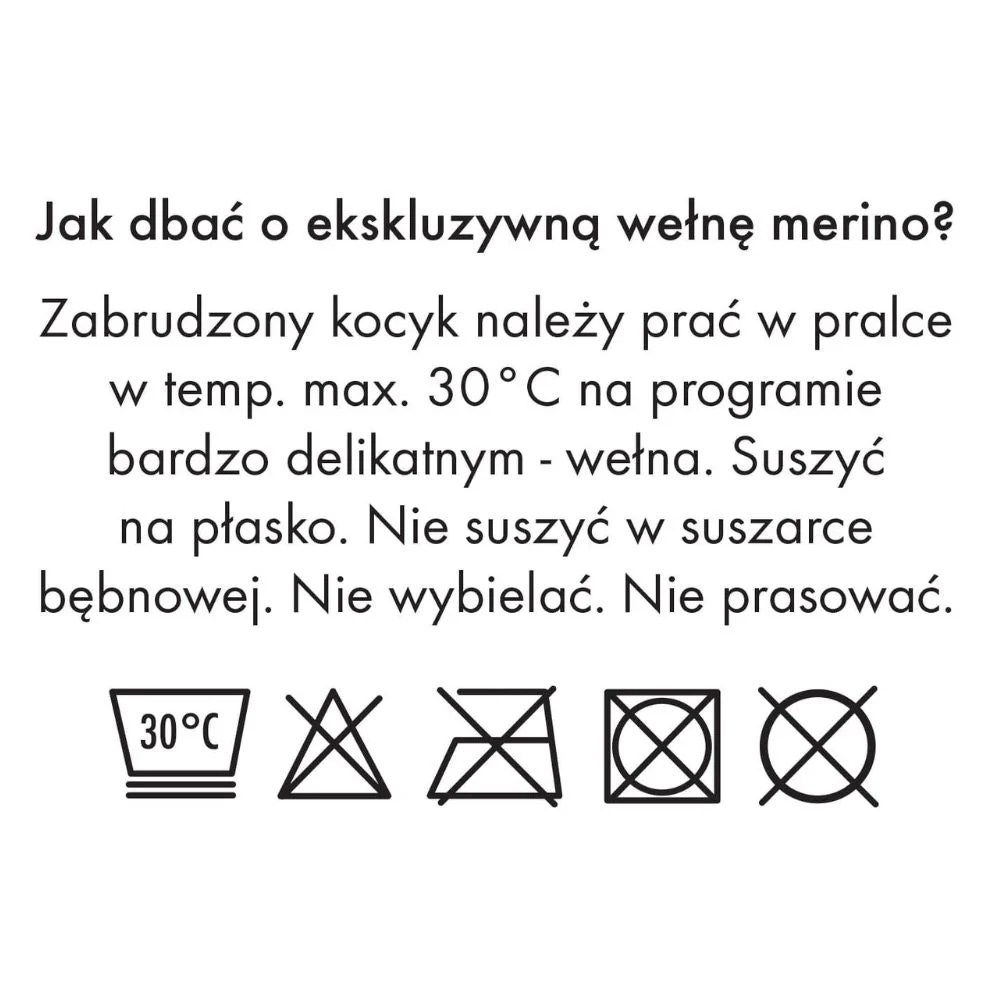 LullaLove бебешко одеяло от мериносова вълна peony