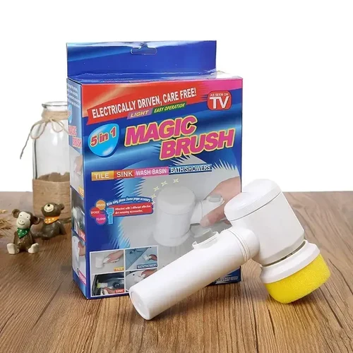 Четка за почистване MAGIC BRUSH 5 в 1 с вградена батерия