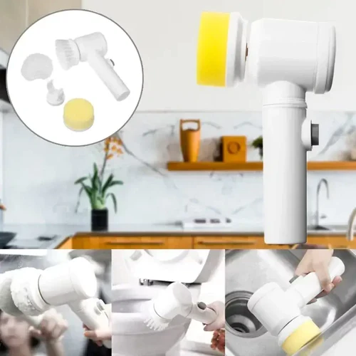 Четка за почистване MAGIC BRUSH 5 в 1 с вградена батерия