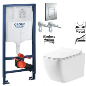 Kомплект Martin Rimless и GROHE Skate Cosmopolitan