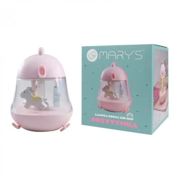 Детска нощна музикална лампа MARY’S Въртележка