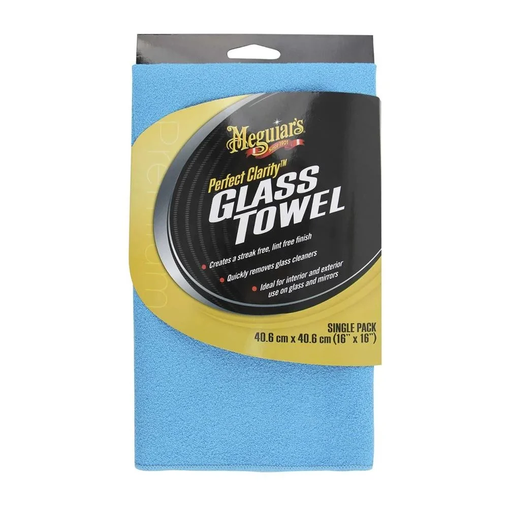 Стъклена кърпа Meguiar's Perfect Clarity, 40,6 x 40,6 cm