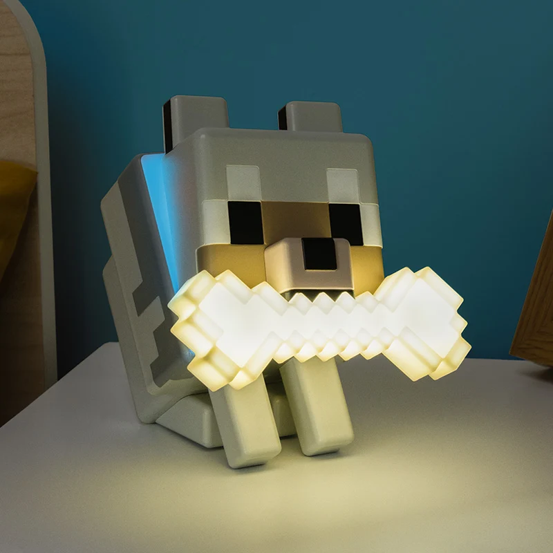 Лампа Minecraft Wolf – подходящ за подарък