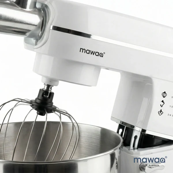 MixMaster 3in1 кухненски робот mawaa®, 1400 W, 10 литра
