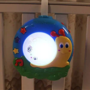 Moni Toys Музикален прожектор Охлюв