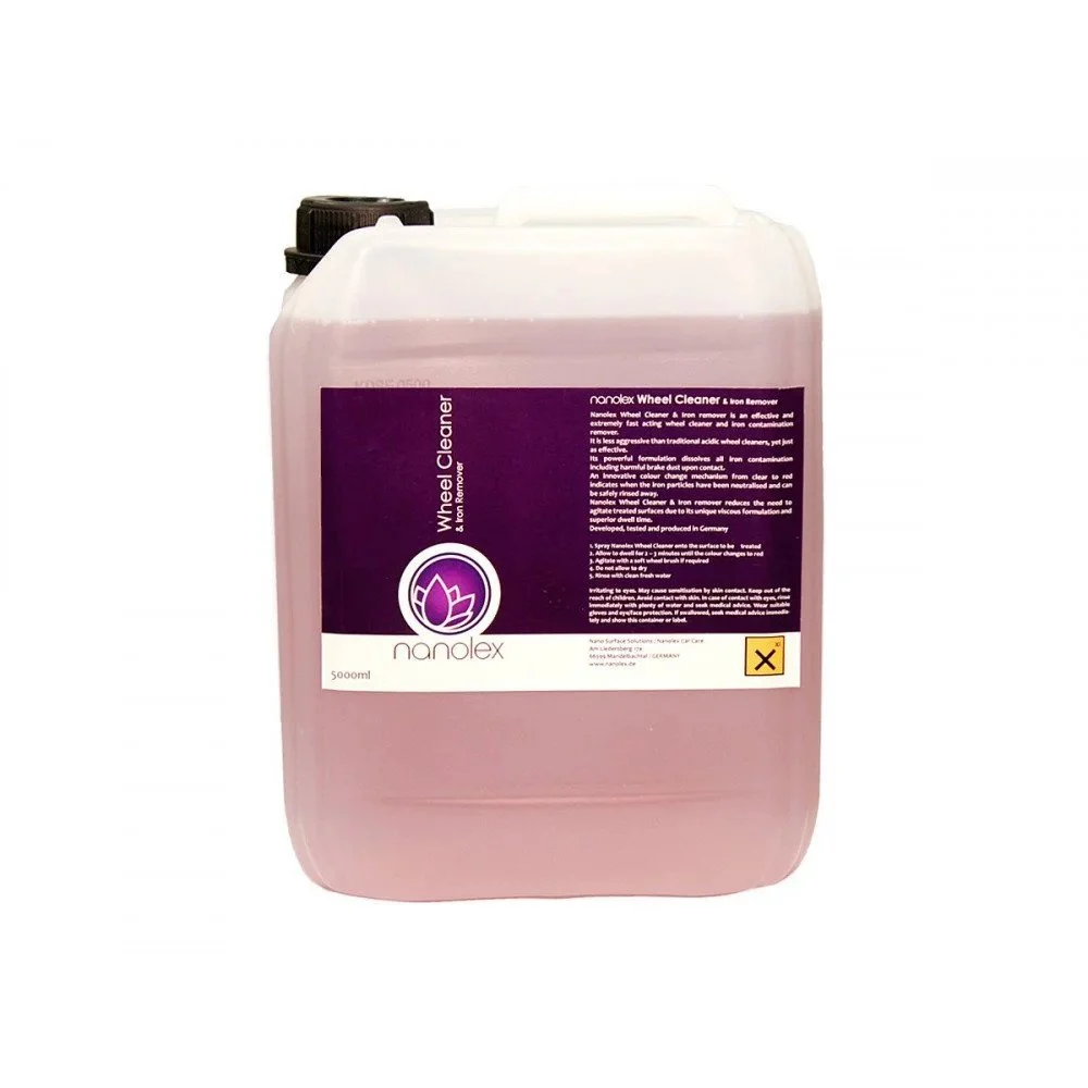 Препарат за почистване и отстраняване на желязо Nanolex, 5L