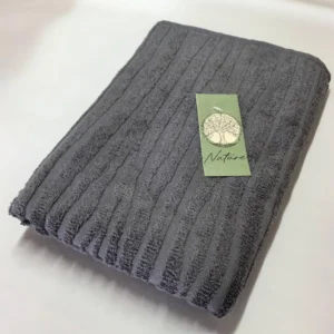 ХАВЛИЕНА КЪРПА NATURE 30/50 ТЪМНО СИВ