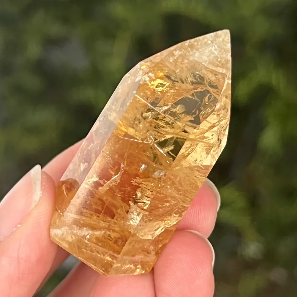 Obelisk Citrine Brazil Quality Extra AAA Модел 4