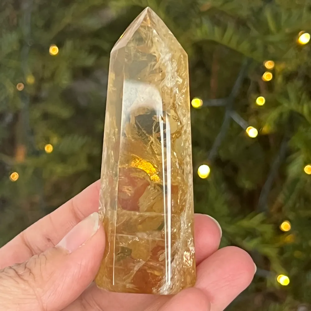 Obelisk Citrine Brazil Quality Extra AAA модел 5