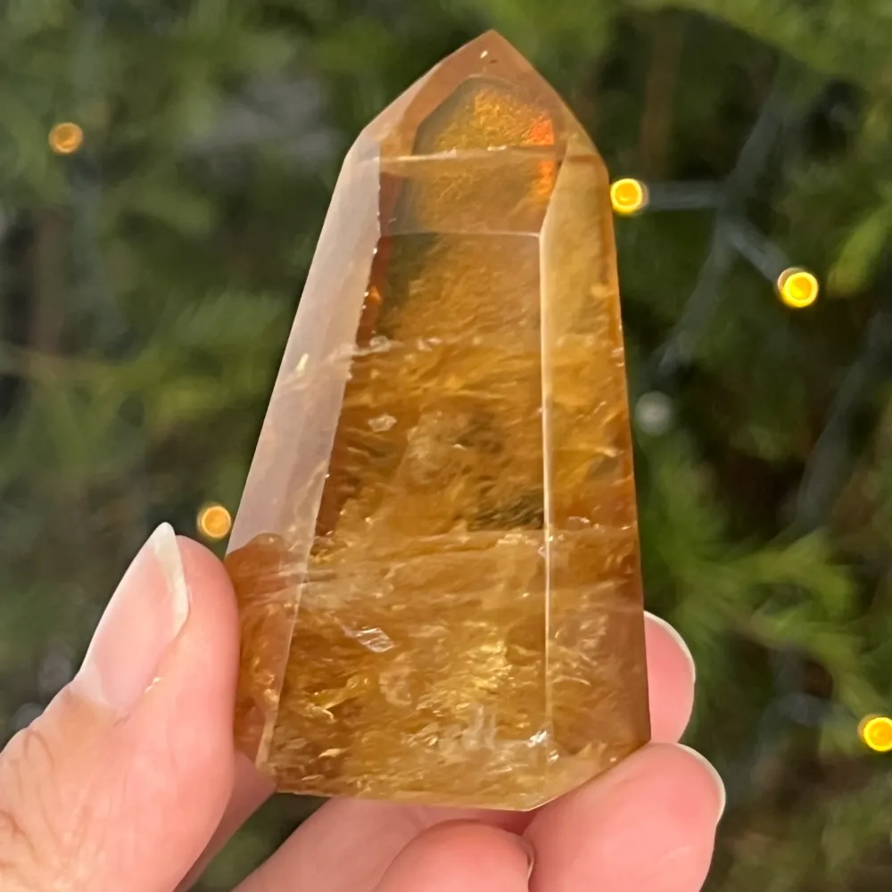 Obelisk Citrine Brazil Quality Extra AAA модел 17