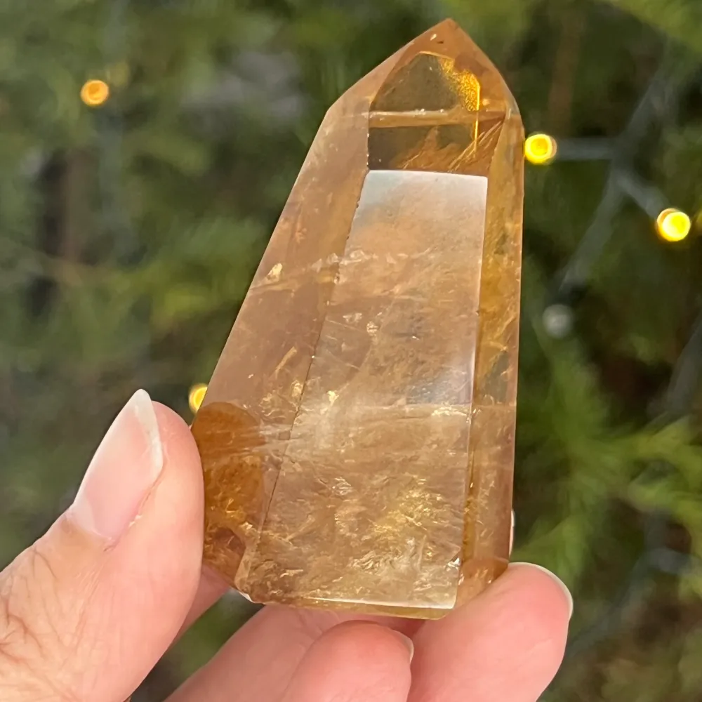 Obelisk Citrine Brazil Quality Extra AAA модел 17