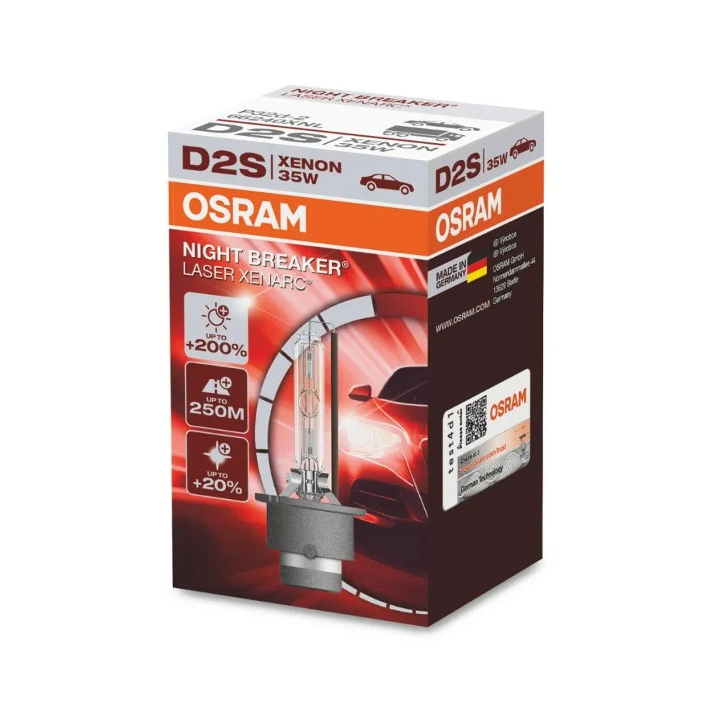 Ксенонова крушка Osram Night Breaker D2S, 85V, 35W