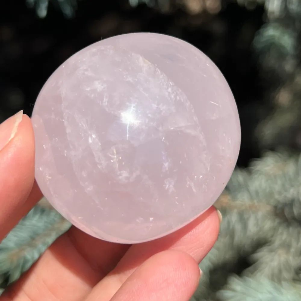 Palmstone перлено син кварц от Мадагаскар, слънчоглед m3