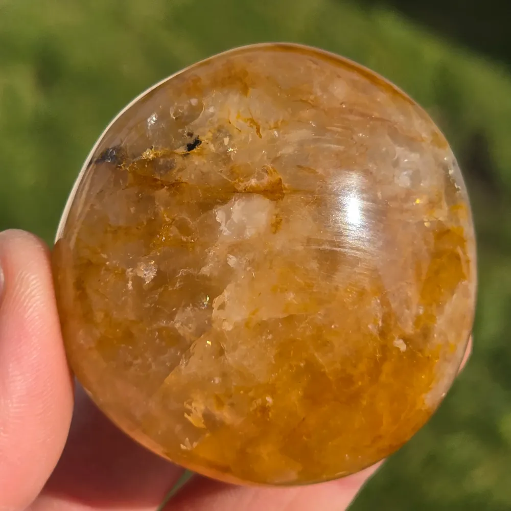 Palmstone кварц лимон модел 12, golden healer