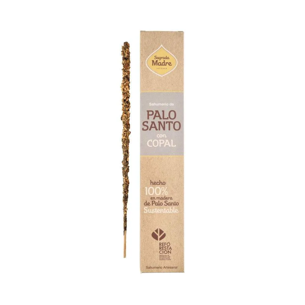 Ароматни пръчици Palo Santo Copal 23 см - Sagrada Madre