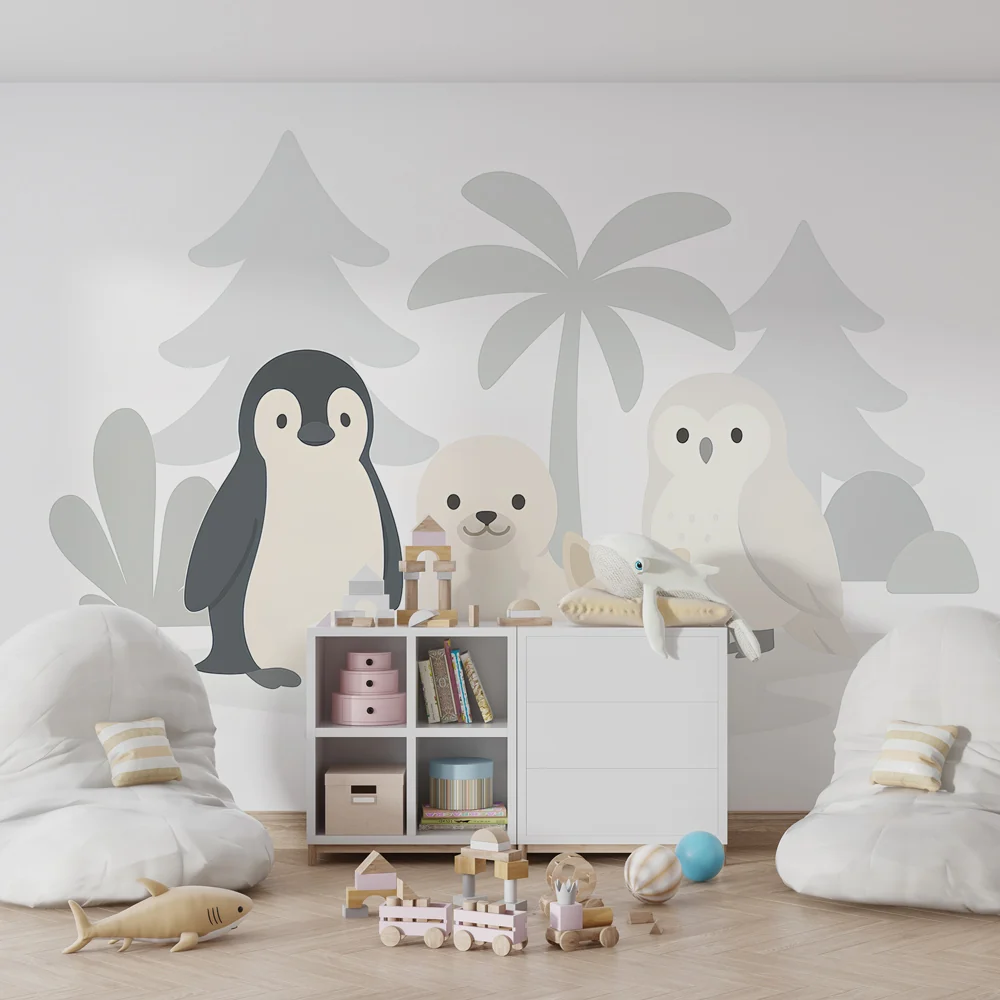 Papel de parede crianç | Animais adoráveis na natureza