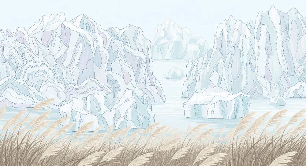 Papel de parede crianç | Majestosos glaciares e paisagens de gelo