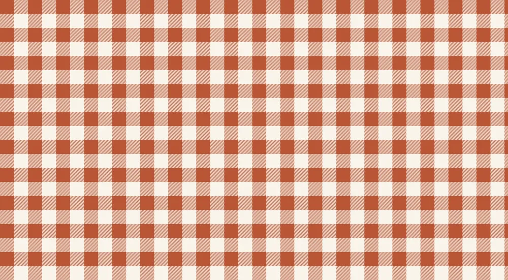Papel de parede crianç | Padrão vichy vermelho e branco para um ambiente acolhedor