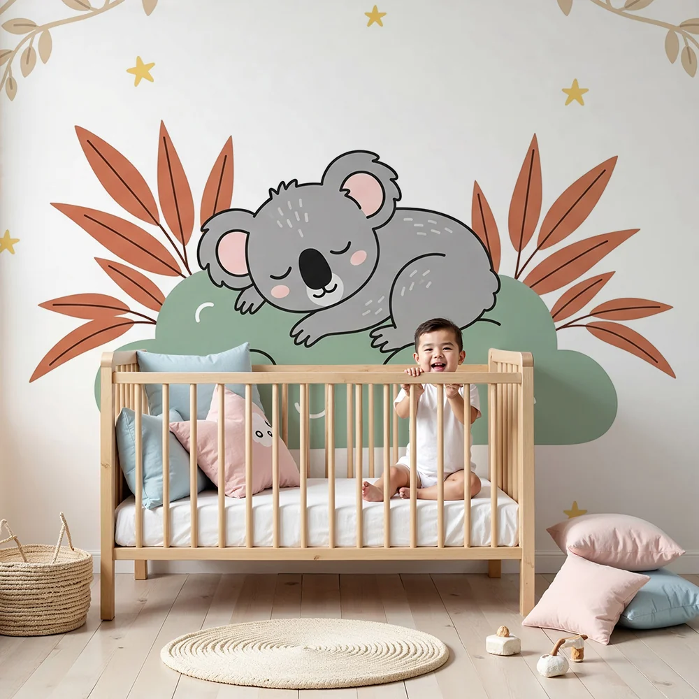 Papel de parede quarto bebê | Спяща кояла в природата