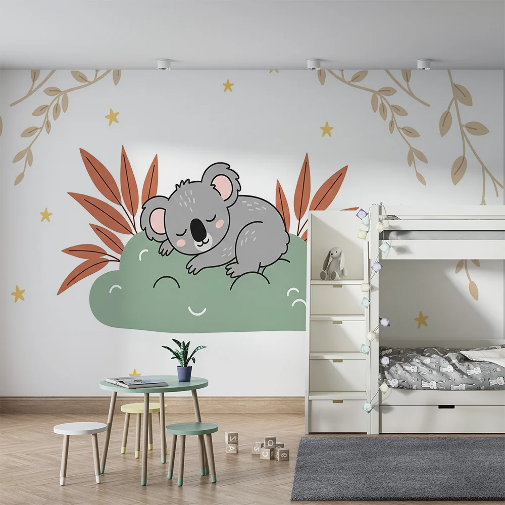 Papel de parede quarto bebê | Спяща кояла в природата