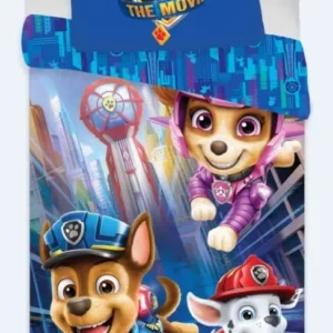 Детски спален комплект Paw Patrol, 100% памук, 2 части, 140x200 см