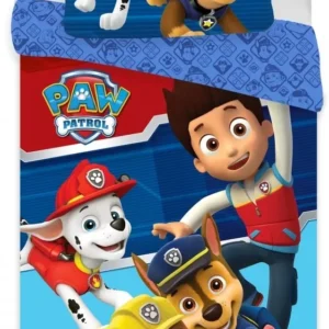 Детски спален комплект Paw Patrol, 2 части, 140х200 см, Микрофибър