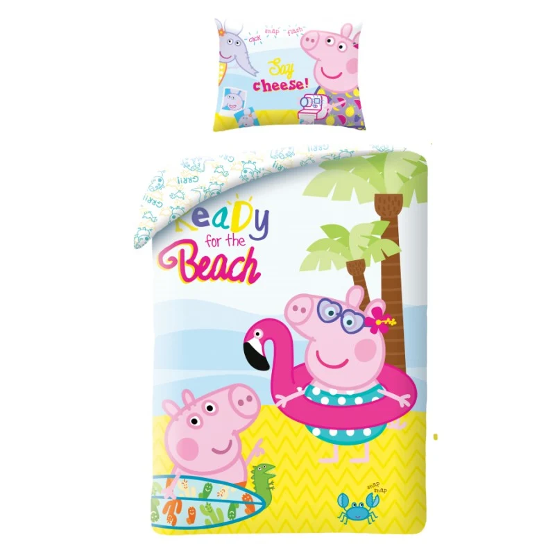 Детски спален комплект Peppa Pig Say Cheese