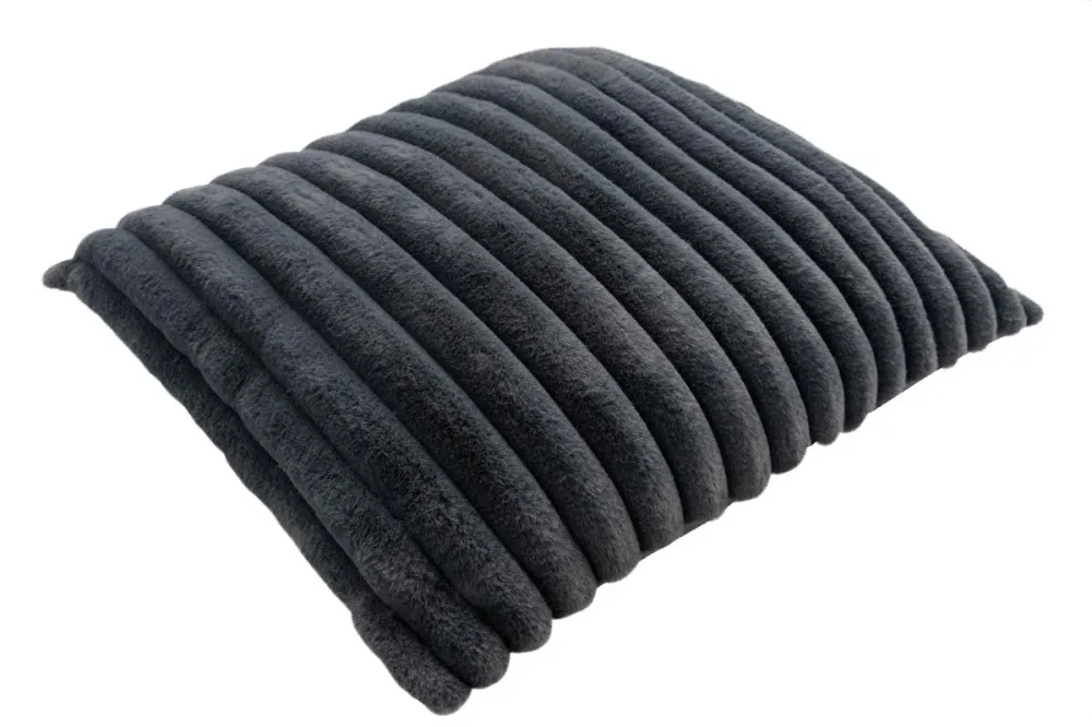 ВЪЗГЛАВНИЦА PLUSH 45/45СМ ГРАФИТ