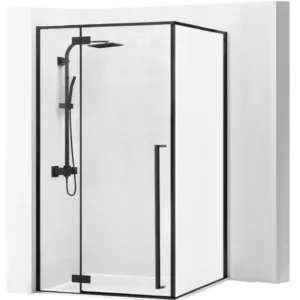 Душ кабина Rea Fargo Black Matte 90x90