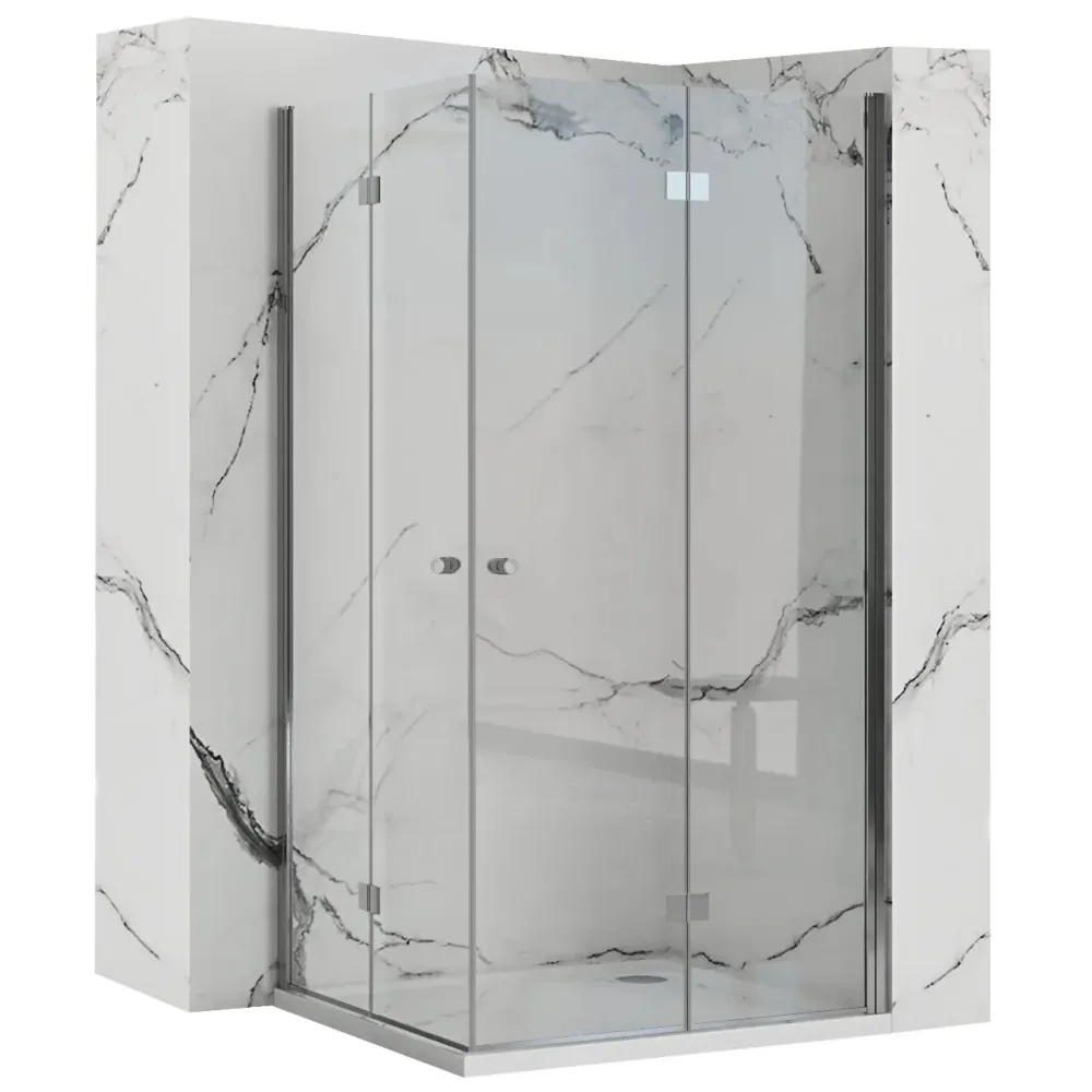 Rea Fold N2 Chrome 70х100 см. - две сгъваеми врати