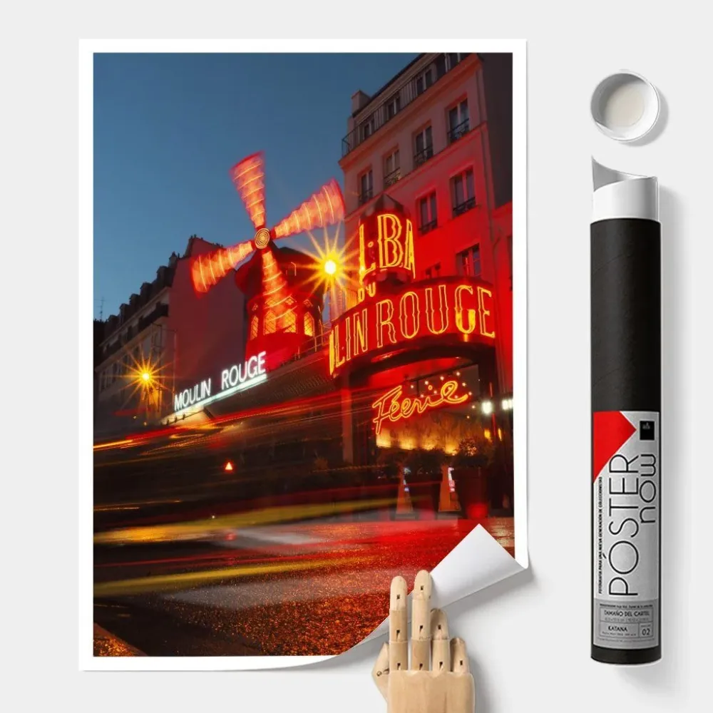 Постер " red Paris" - #38