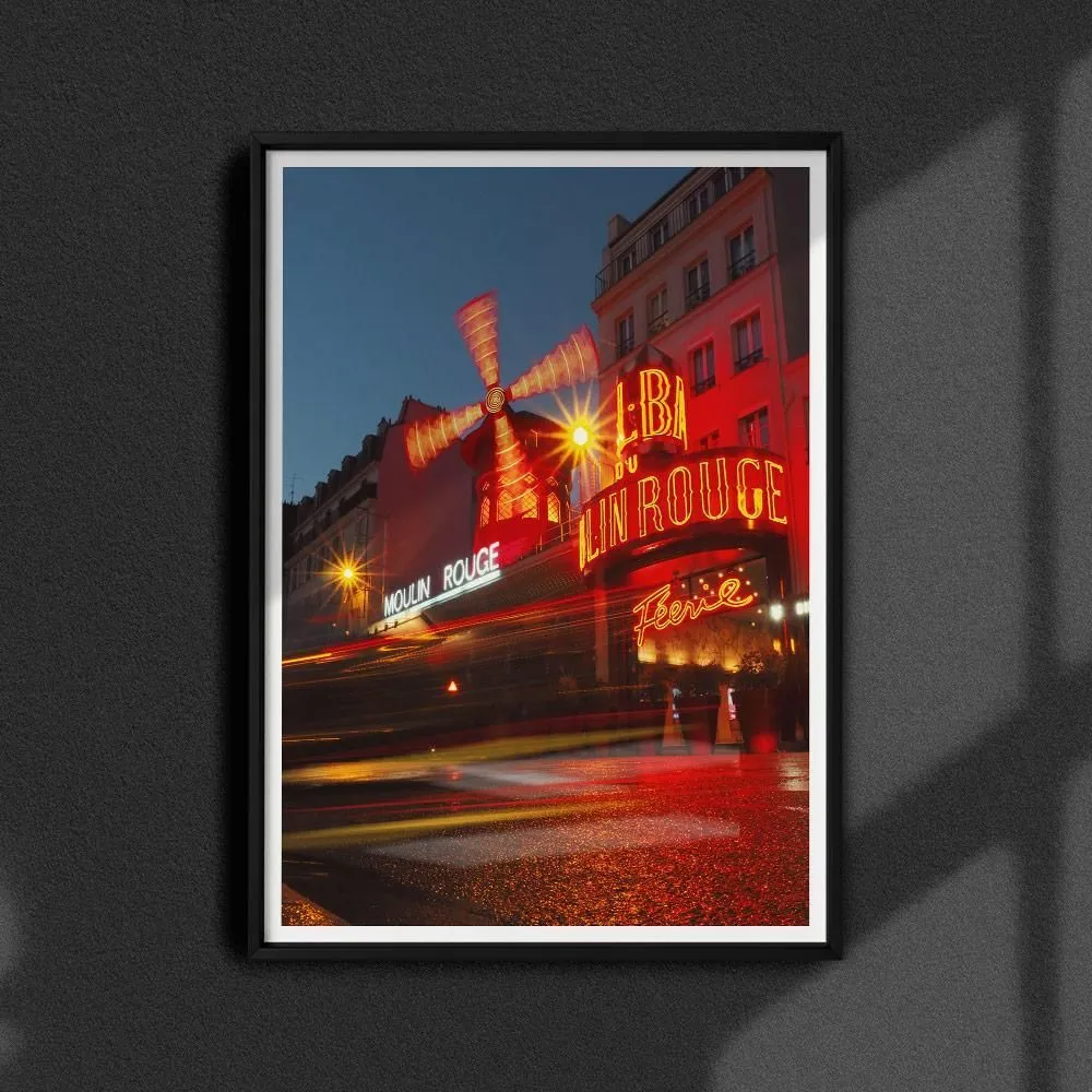 Постер " red Paris" - #38