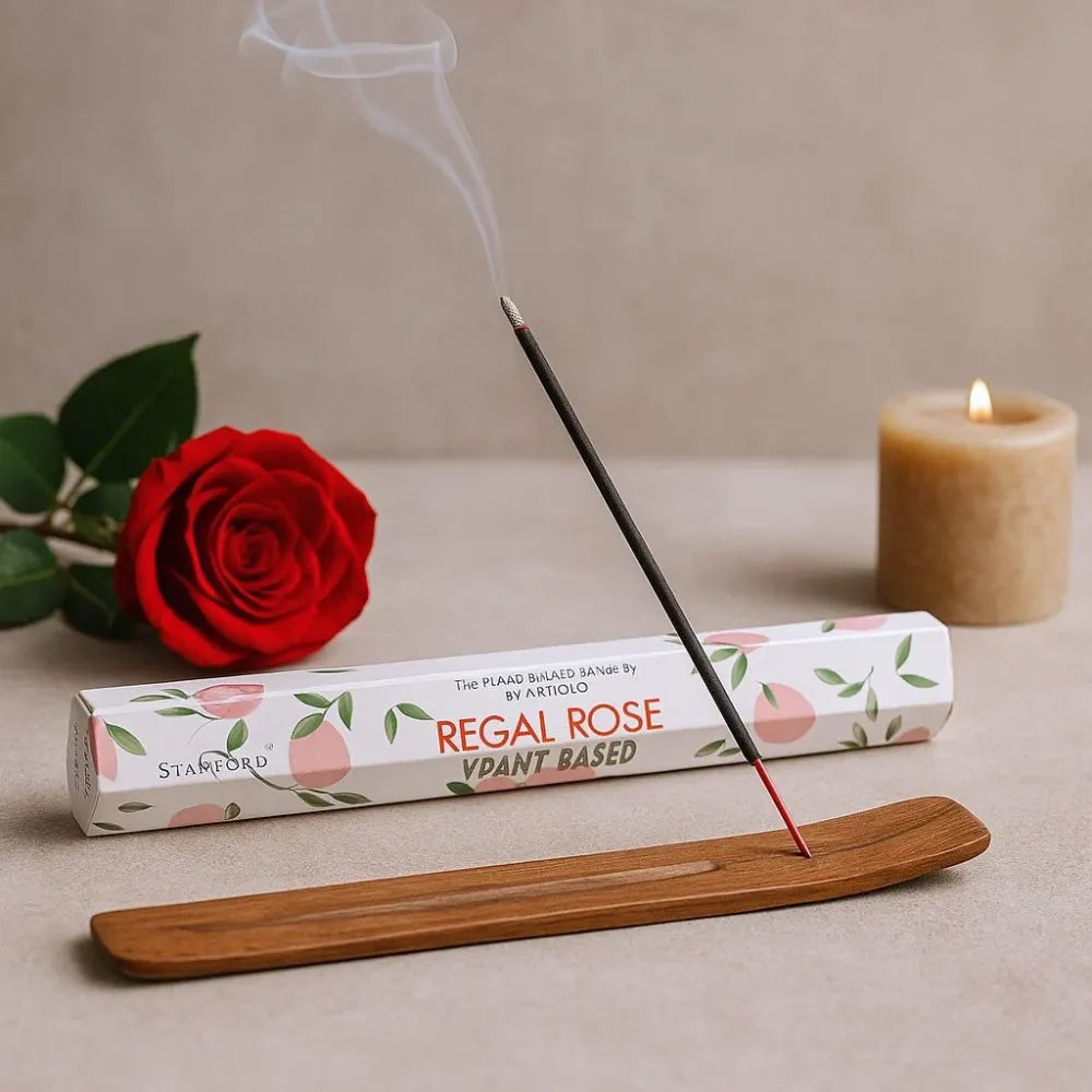 Благовонни пръчици Regal Rose на растителна основа Stamford