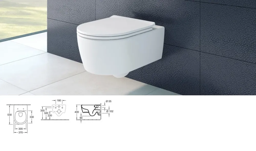 Rimless конзолна тоалетна Soul Direct Flush - Villeroy&Boch