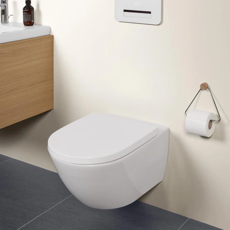 Rimless конзолна тоалетна Subway 3.0 TwistFlush - Villeroy&Boch