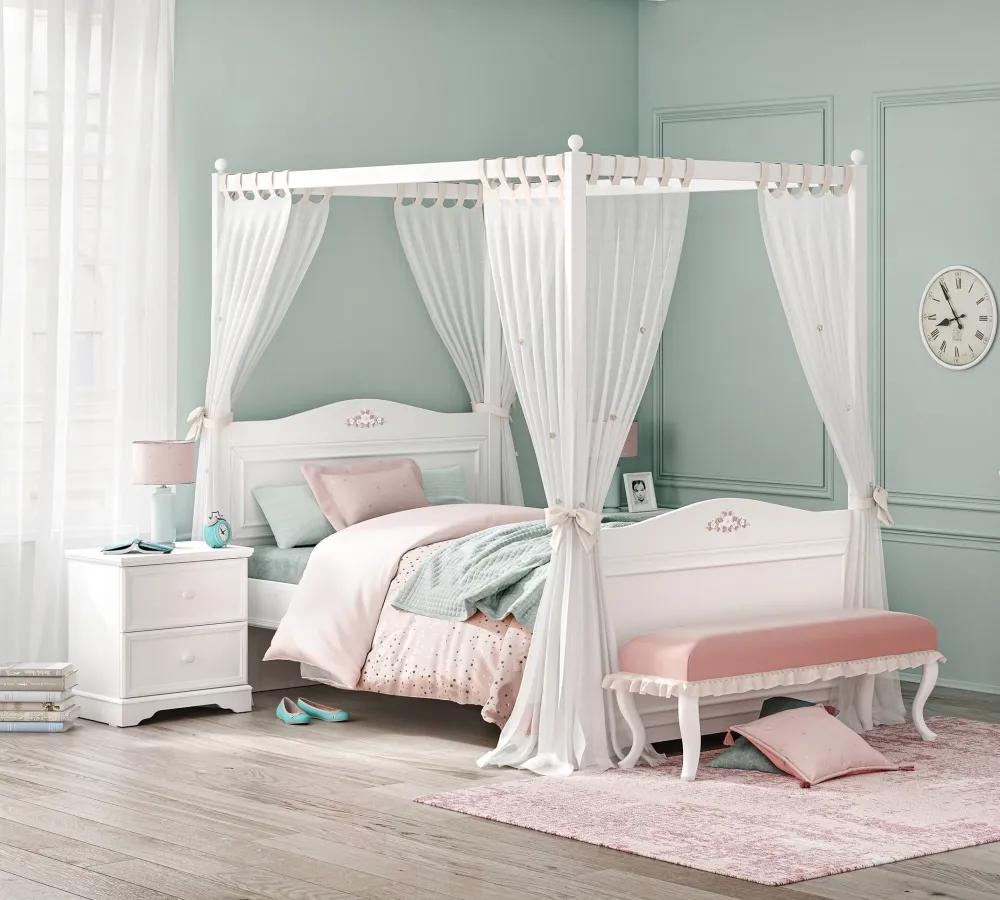 Конструкция за балдахин «Rustic White» размер 100x200см