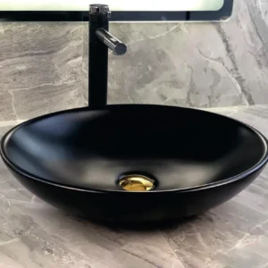 Купа SA-1355 Black 49х43 см.