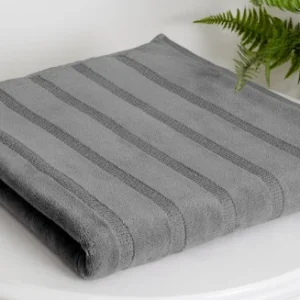 Хавлия «Sadem Stripe Gri» - памук, размер 50x90см